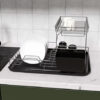 Platero 2 niveles trapecio con bandeja y cubiertero - Thumbnail Image 9