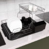 Platero 2 niveles trapecio con bandeja y cubiertero - Thumbnail Image 7