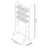 Mueble portante Organizador para Baño de 3 Niveles en acero - Thumbnail Image 9