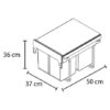 Basurera deslizante deluxe - Thumbnail Image 6