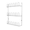 Zapatero de pared para 9 pares de zapatos en acero - Thumbnail Image 6