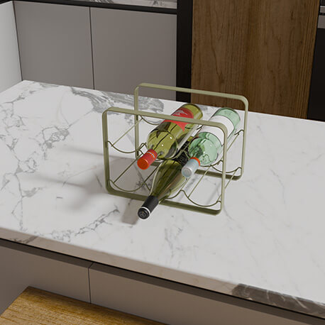 Porta vinos Onix organizador para 6 botellas - Imagen 12