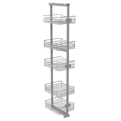 Alacena sencilla 5 canastas para cocina Rejiplas
