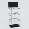 Exhibidor de productos con 9 gancheras para mesa - Thumbnail Image 3