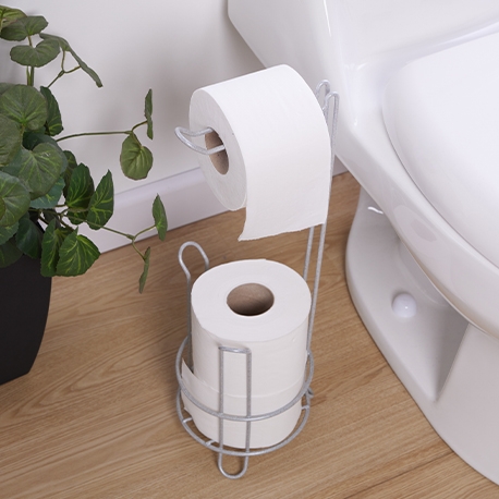 Portapapel higiénico Organizador para 3 Rollos de Papel - Imagen 2