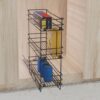 Despensa mueble bajo para cocina - 3 niveles para modulo 24cm riel al piso con cierre lento - Thumbnail Image 4