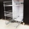 Despensa mueble bajo para cocina - 3 niveles para modulo 24cm riel al piso con cierre lento - Thumbnail Image 2