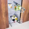 Despensa mueble bajo 2 niveles para M de 40cm con cierre lento - Thumbnail Image 2