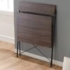 Escritorio plegable en madera con estructura en acero - Thumbnail Image 4