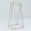 Base Porta Macetas Geométrica con Maceta plástica blanca de 20 cm de diámetro - Thumbnail Image 8