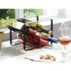 Combo Porta vinos Onix + Colgador de copas - Negro - Thumbnail Image 2