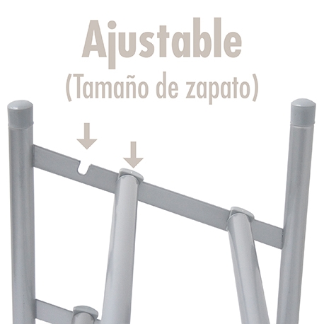 Zapatero de piso expandible 61 a 112 cm y apilable 2 Niveles - Imagen 16