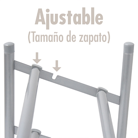 Zapatero de piso expandible 61 a 112 cm y apilable 2 Niveles - Imagen 15