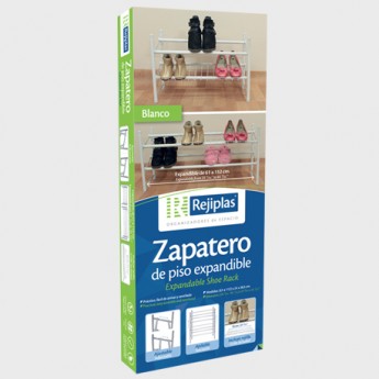 Zapatero de piso expandible 61 a 112 cm y apilable 2 Niveles - Imagen 21