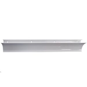 Soporte en aluminio para repisa flotante de 15 mm de espesor