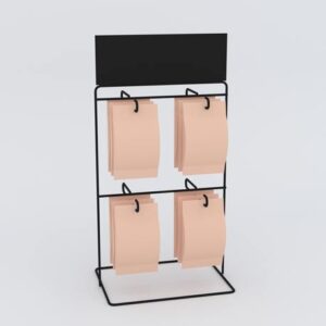 Exhibidor Doble Seguridad de Mesa  para exhibición de productos en punto de venta