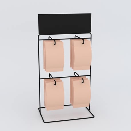 Exhibidor Doble Seguridad de Mesa  para exhibición de productos en punto de venta - Imagen 1