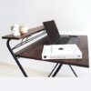 Escritorio plegable en madera con estructura en acero - Thumbnail Image 3