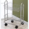 Organizador 2 niveles con ruedas Rejiplas