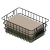 Canasta multiusos platina Rejiplas