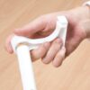 2 Soportes Plástico para tubo de clóset con entrepaño en Rejilla - Thumbnail Image 4