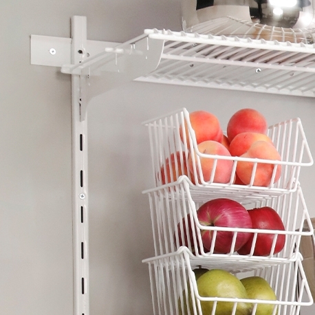 Cremallera metalica 150 cm - Instalador de brazos mix para Soporte de entrepaños - Imagen 4