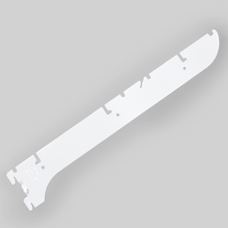 Brazo Mix  40 cm Soporte de entrepaño para sistema modular tipo closet cremallera - Imagen 4
