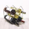 Soporte vino tribal x6 Rejiplas