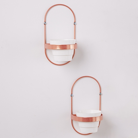 Soporte Oval Platinum Set x2 - Imagen 5