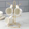 Porta mugs 4 puestos para tazas y pocillos en acero - Thumbnail Image 2