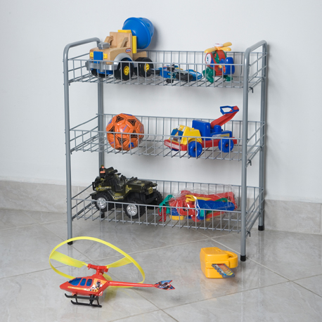 Organizador multiusos 3 canastas sin ruedas - Imagen 5