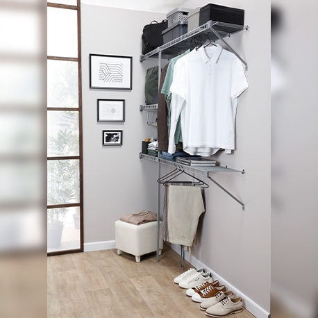 Clóset  Modular Junior  Ajustable de 100 a 150 cm en Acero - Imagen 3