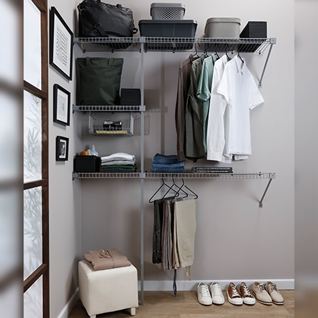 Clóset  Modular Junior  Ajustable de 100 a 150 cm en Acero - Imagen 2
