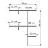 Clóset  Modular Junior  Ajustable de 100 a 150 cm en Acero - Thumbnail Image 23