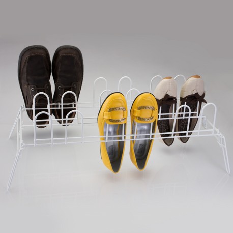 Zapatero piso 9 pares en acero 67x35x25 cm - Imagen 5