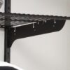 Brazo Mix  40 cm Soporte de entrepaño para sistema modular tipo closet cremallera