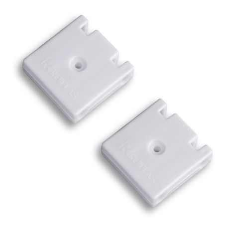 Setx2 Escudos plásticos para la instalacion de muebles con Entrepaño en rejilla