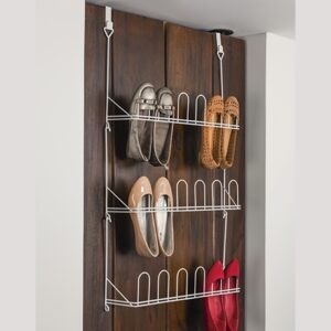 Zapatero para colgar en puerta 9 Pares en acero