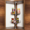 Torno esquinero 360° 30 cm Rejiplas, herraje cocina