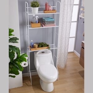 Mueble portante Organizador para Baño de 3 Niveles en acero
