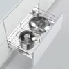 Canasta mueble bajo Diamante 90 cm Rejiplas