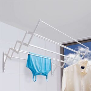 Ecotendedero 8 tubos 60 cm para ropa, mayor capacidad de secado