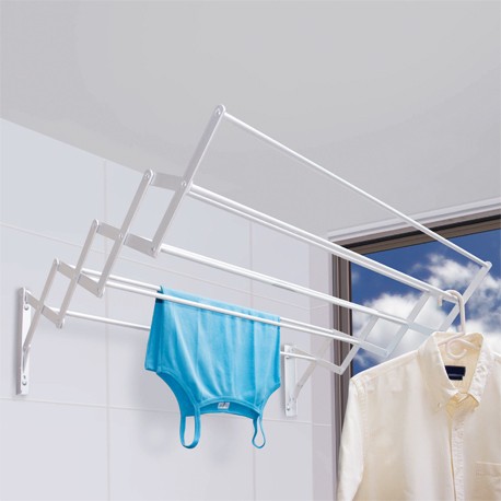 Ecotendedero 8 tubos 60 cm para ropa, mayor capacidad de secado
