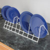 Locero de mesa en acero organizador o escurridor de vajilla - Thumbnail Image 1