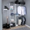 Basic Closet Estantería Metalíca Tipo Closet Armable ajustable de 100 a 250 cm