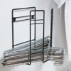 Organizador de ganchos para ropa, solución práctica para closet