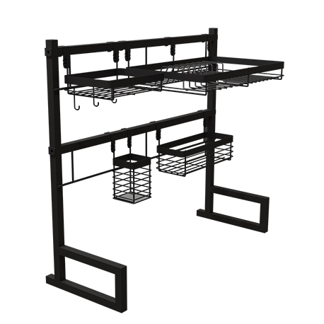 Soporte Auxiliar Lavaplatos - Organizador de cocina en acero 67x29x60 cm - Imagen 9