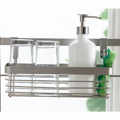 Soporte Auxiliar Lavaplatos - Organizador de cocina en acero 67x29x60 cm - Imagen 5