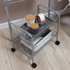 Organizador junior 2 canastas con ruedas Rejiplas