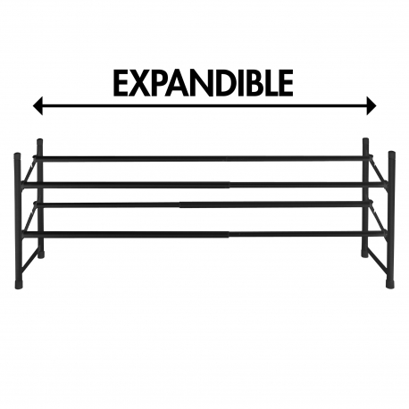 Zapatero de piso expandible 61 a 112 cm y apilable 2 Niveles - Imagen 19